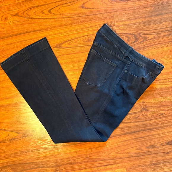 💖 Vince Camuto Blue Denim Flare Jeans - Picture 16 of 16